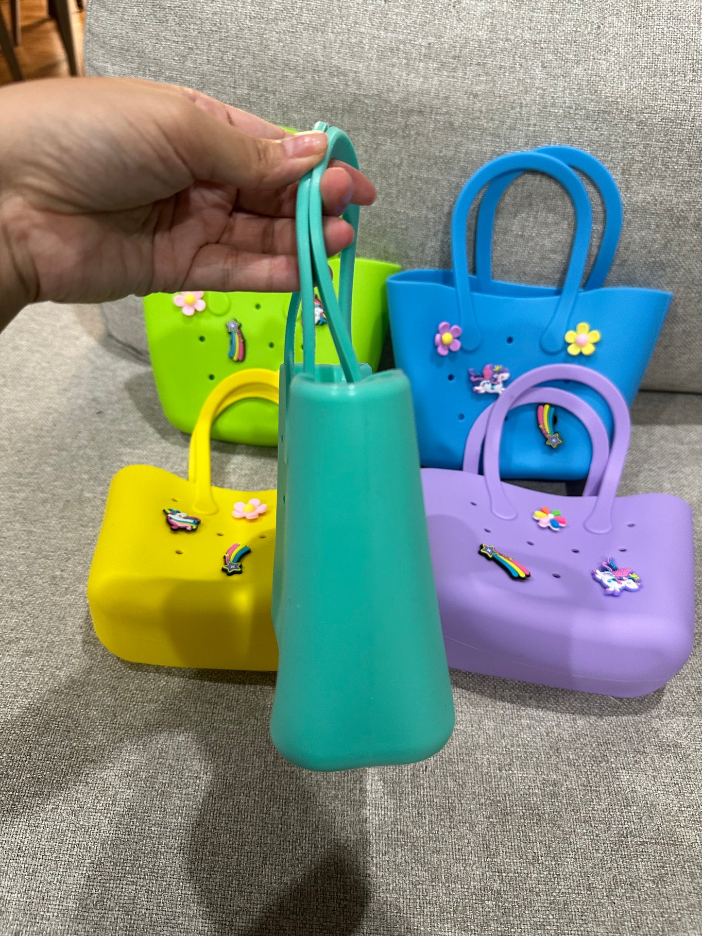 Mini beach bag