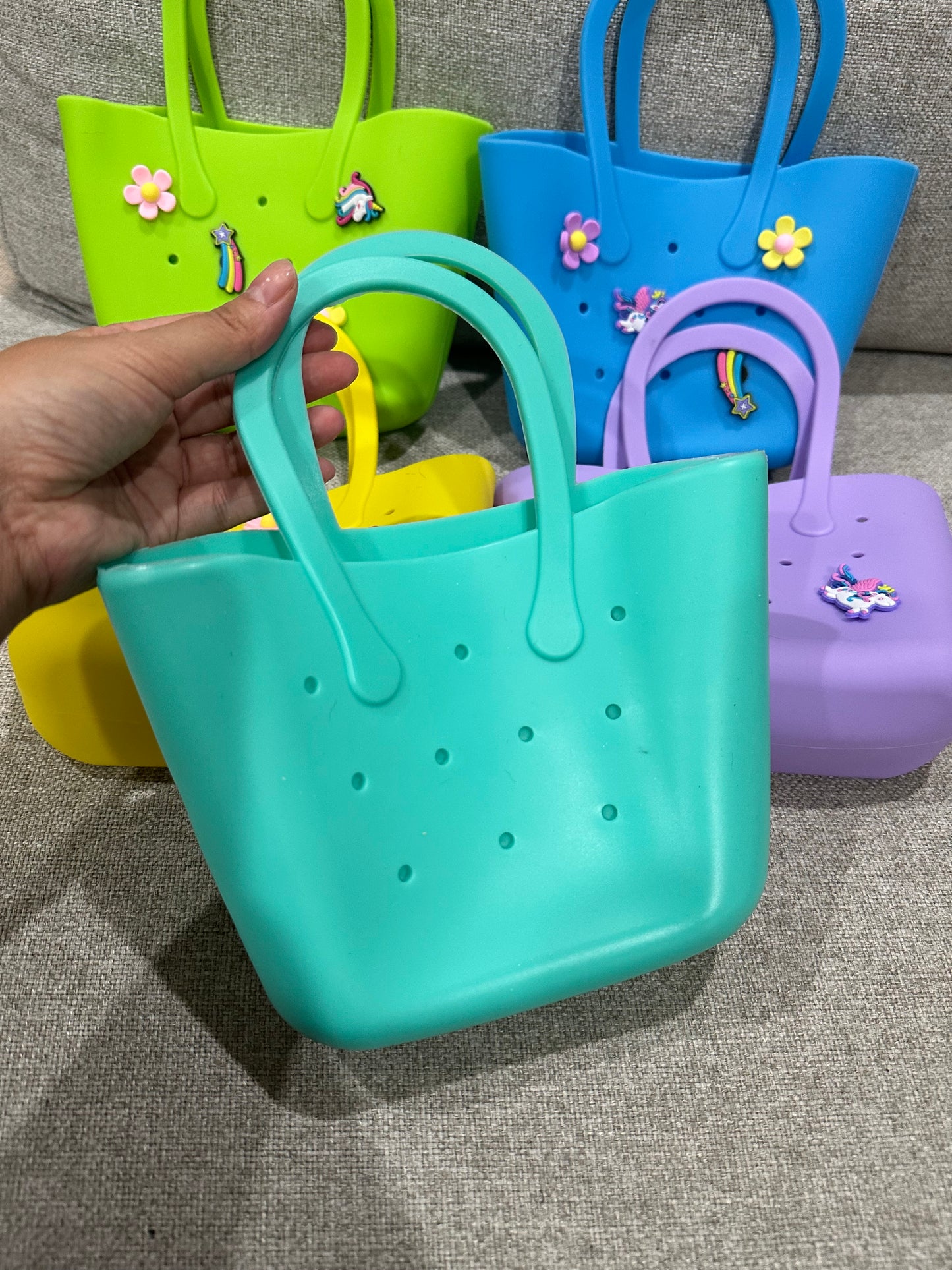 Mini beach bag