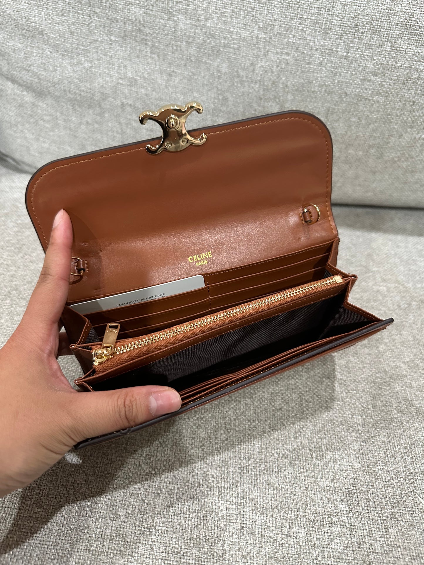 Celine long wallet
