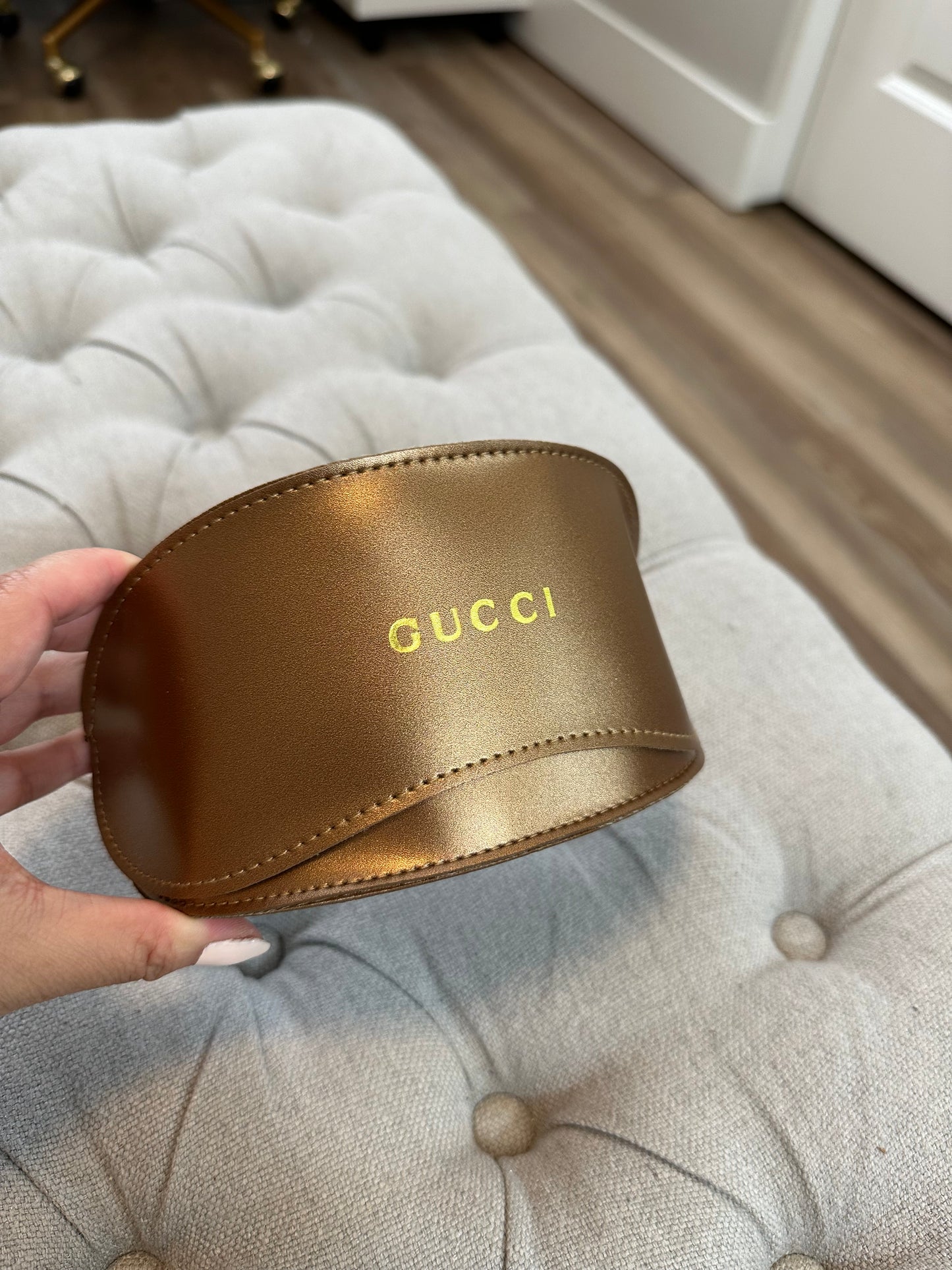 Gucci sunglasses case