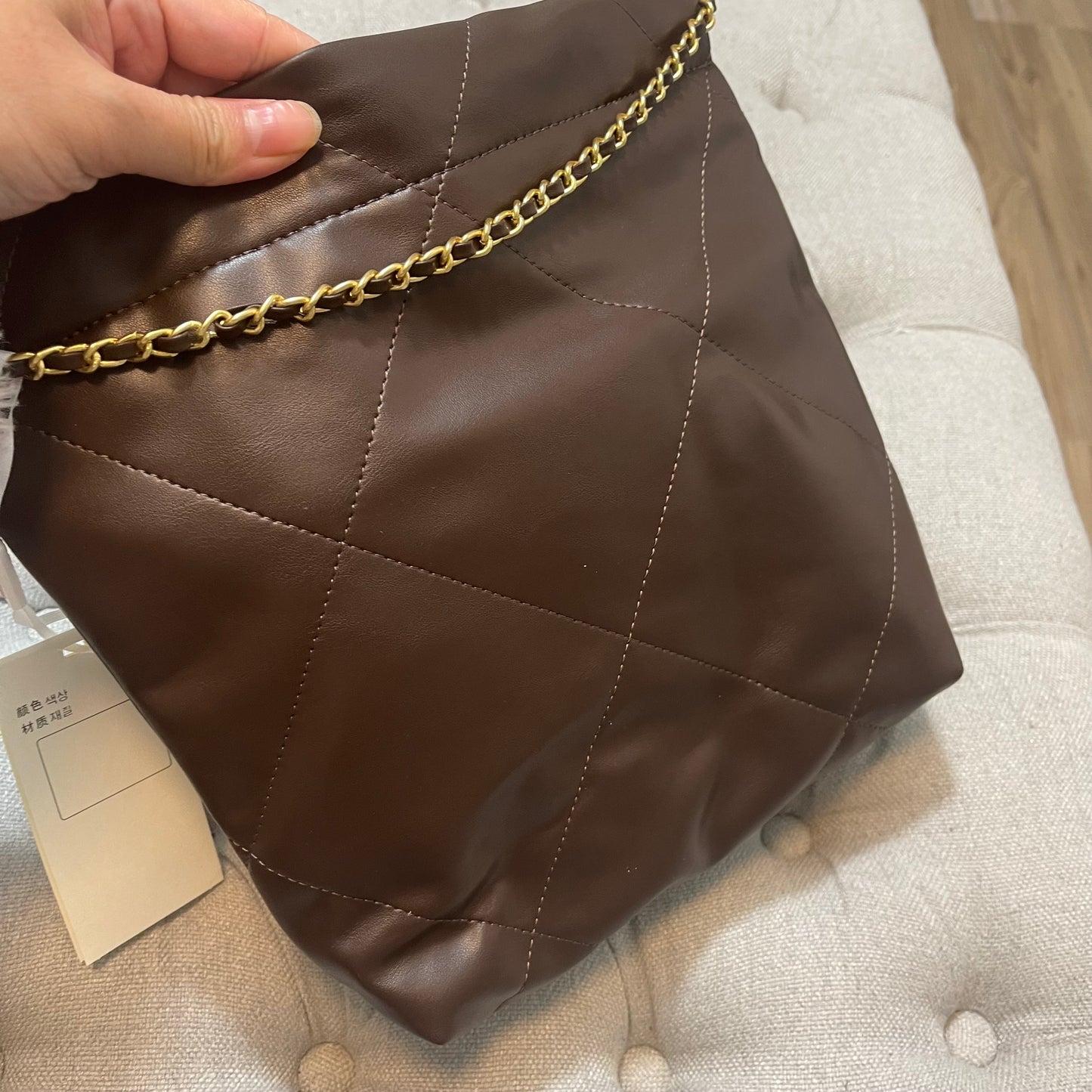 Chanel brown purse