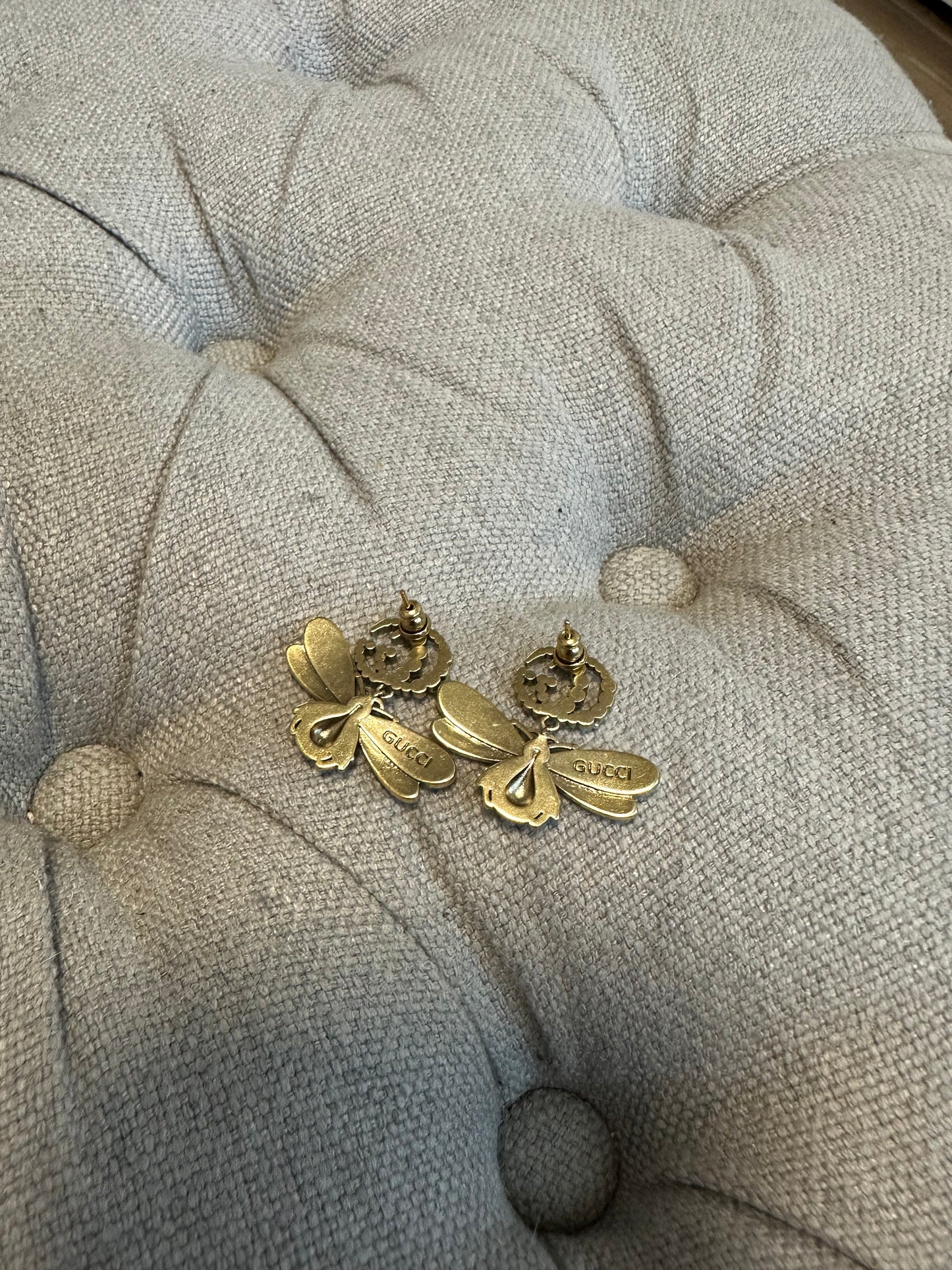 Gucci bee earrings