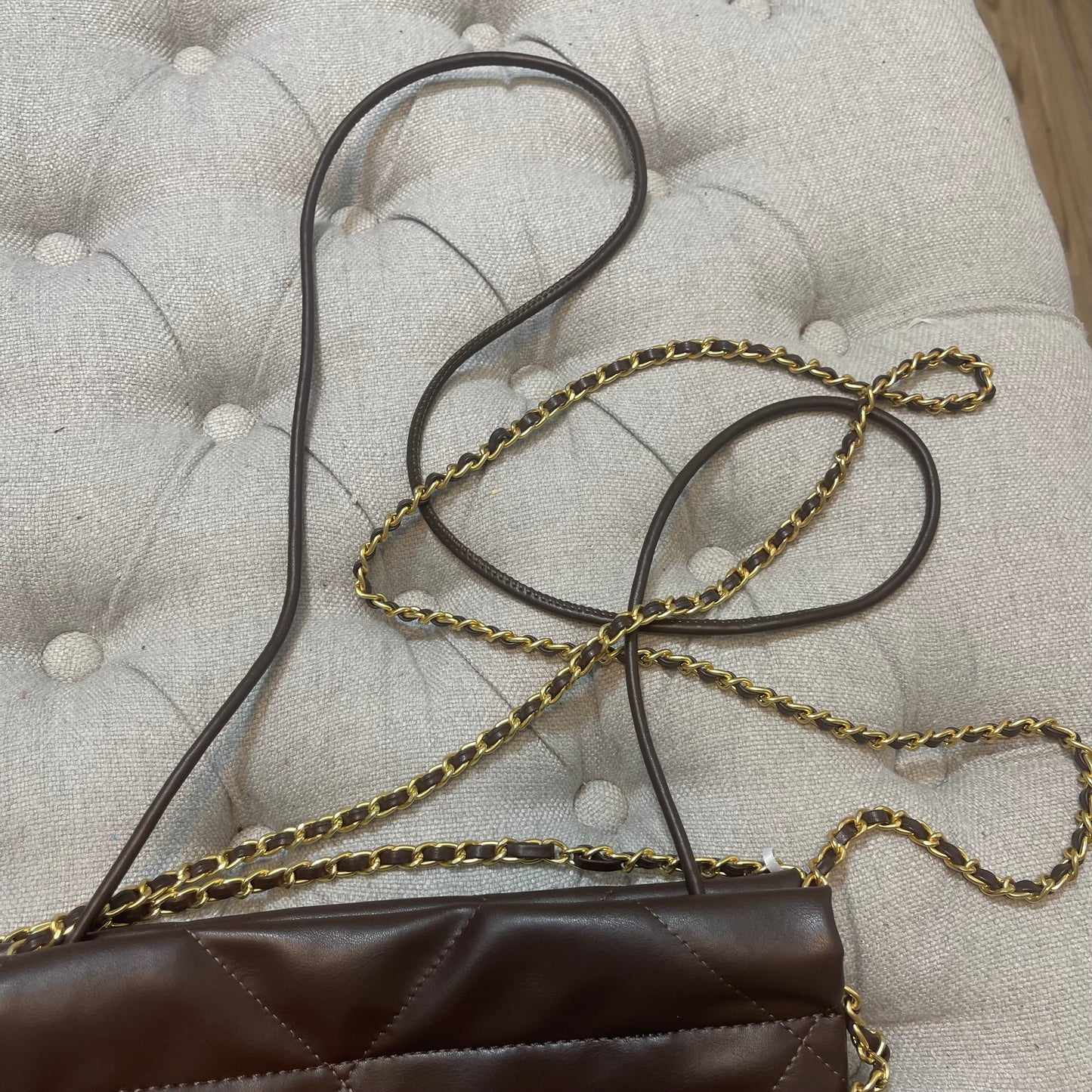 Chanel brown purse