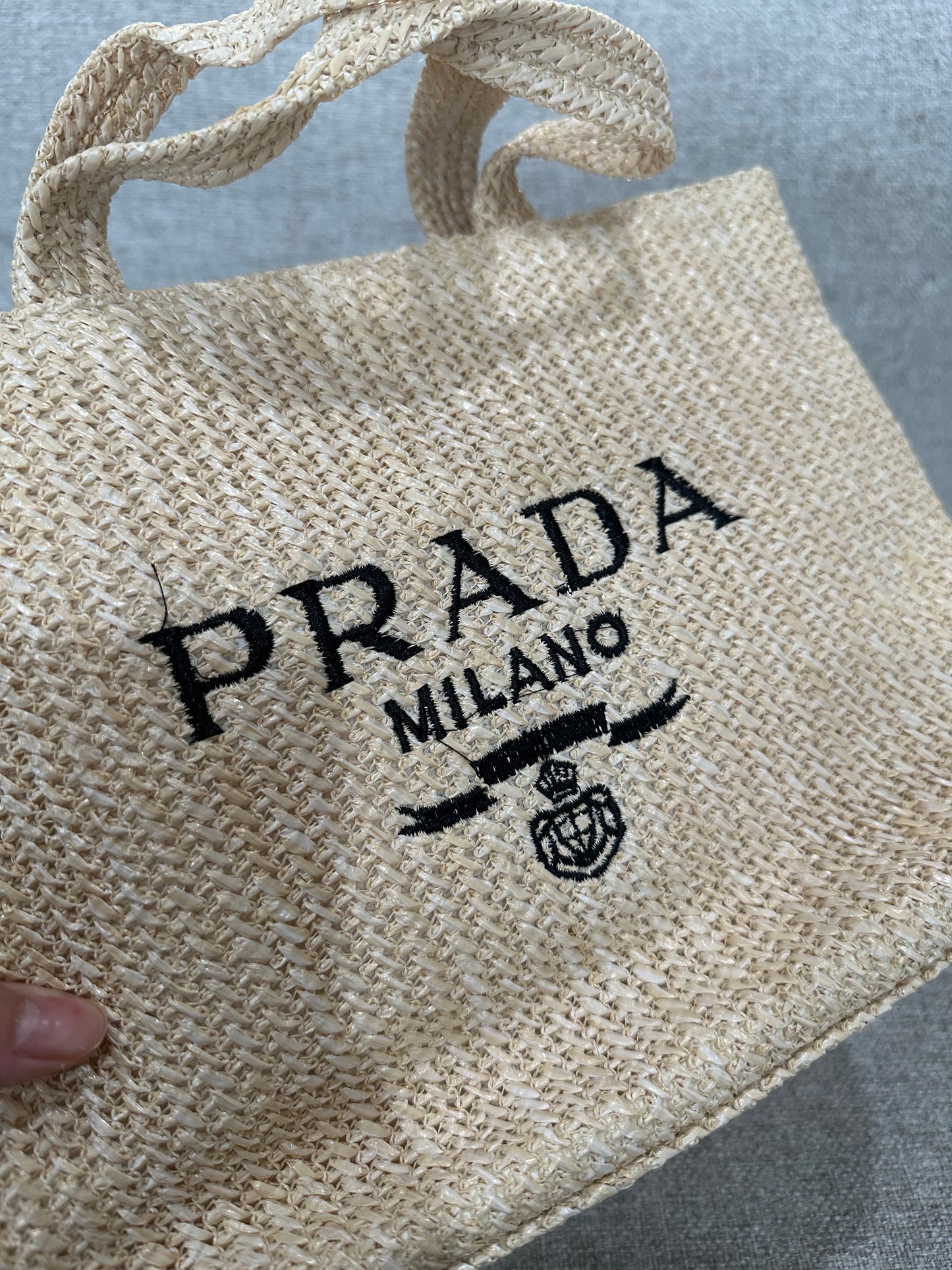 Prada mini tote