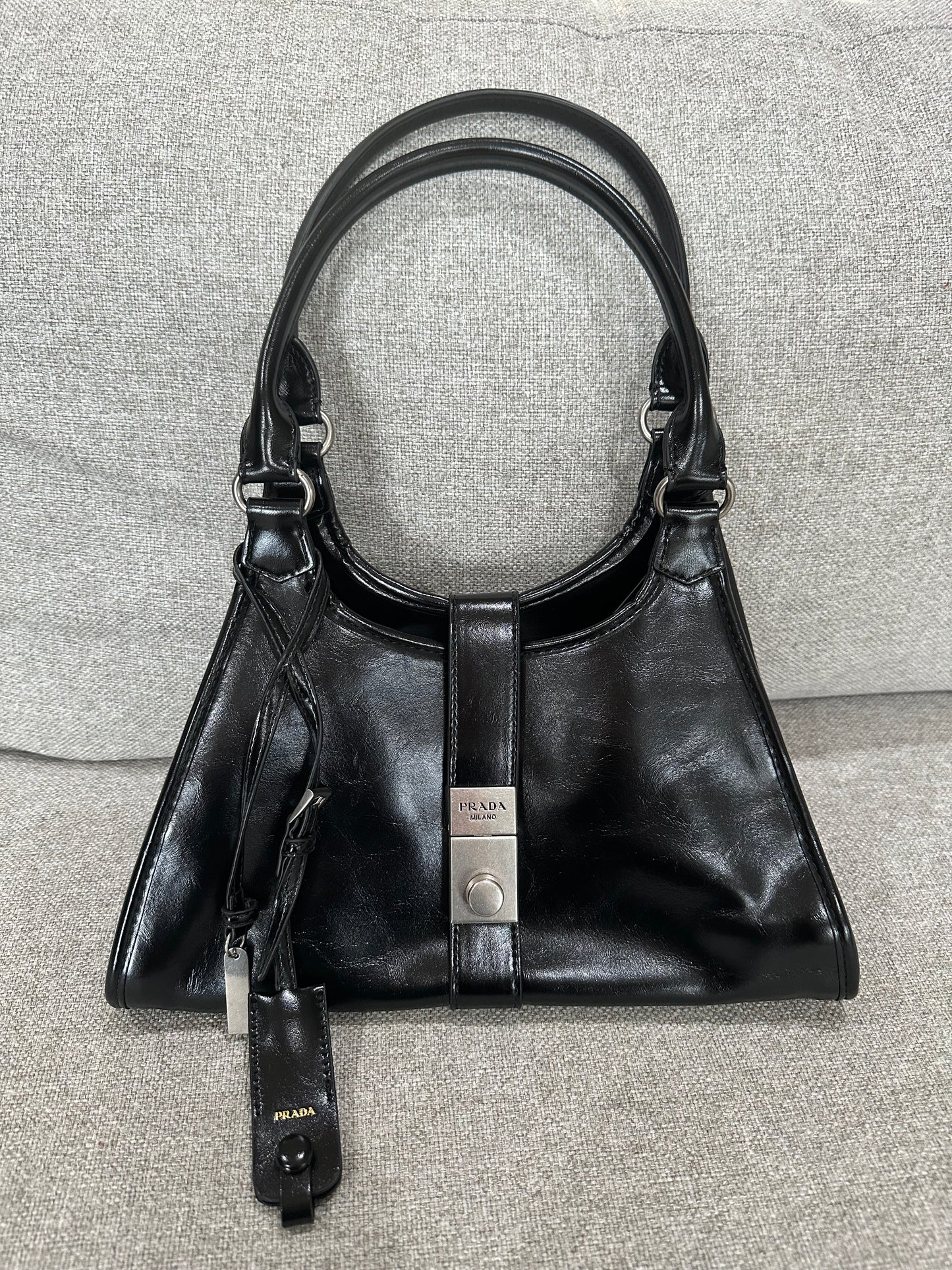 Prada black shoulder bag