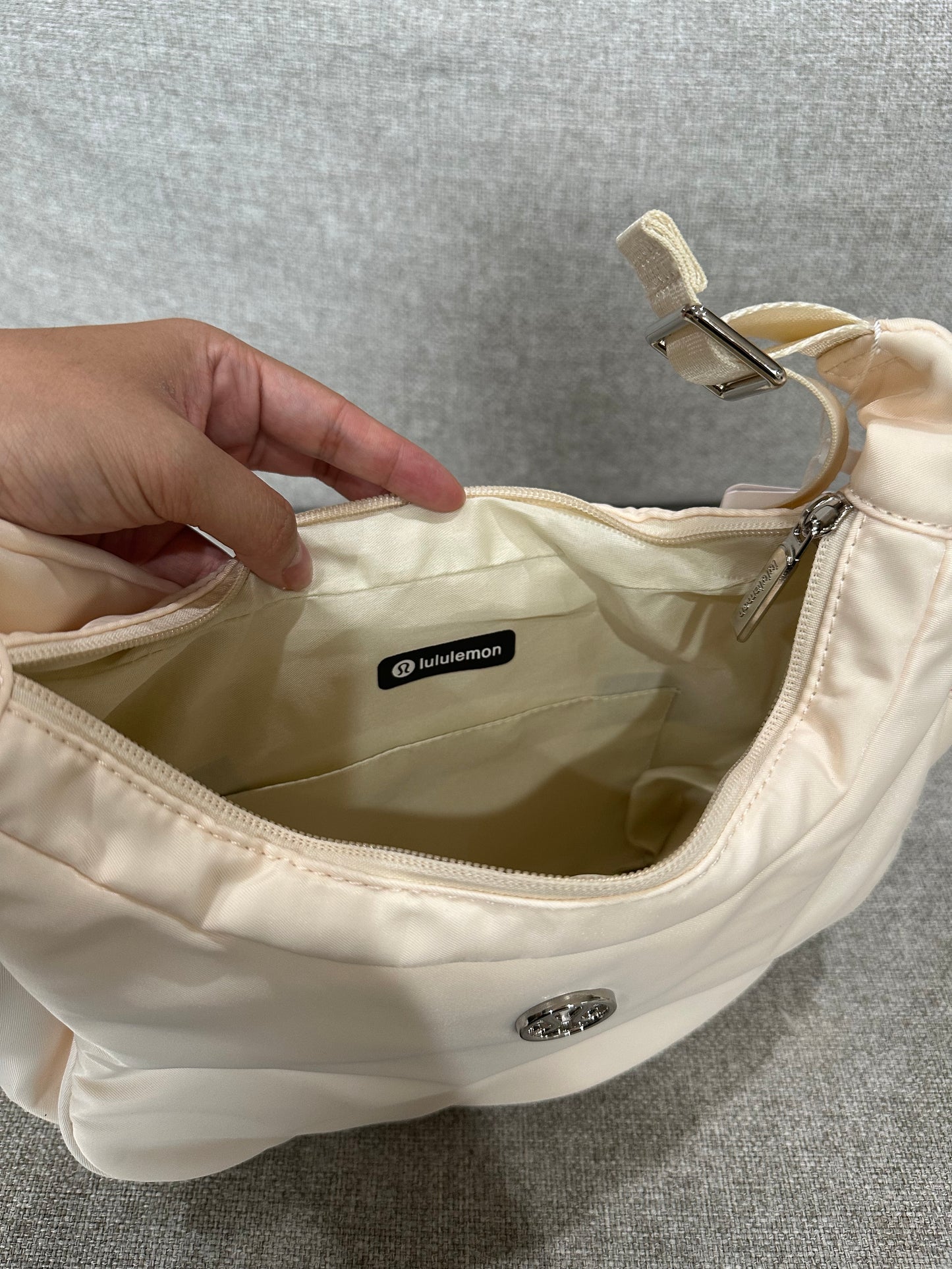 Lulu cream bag