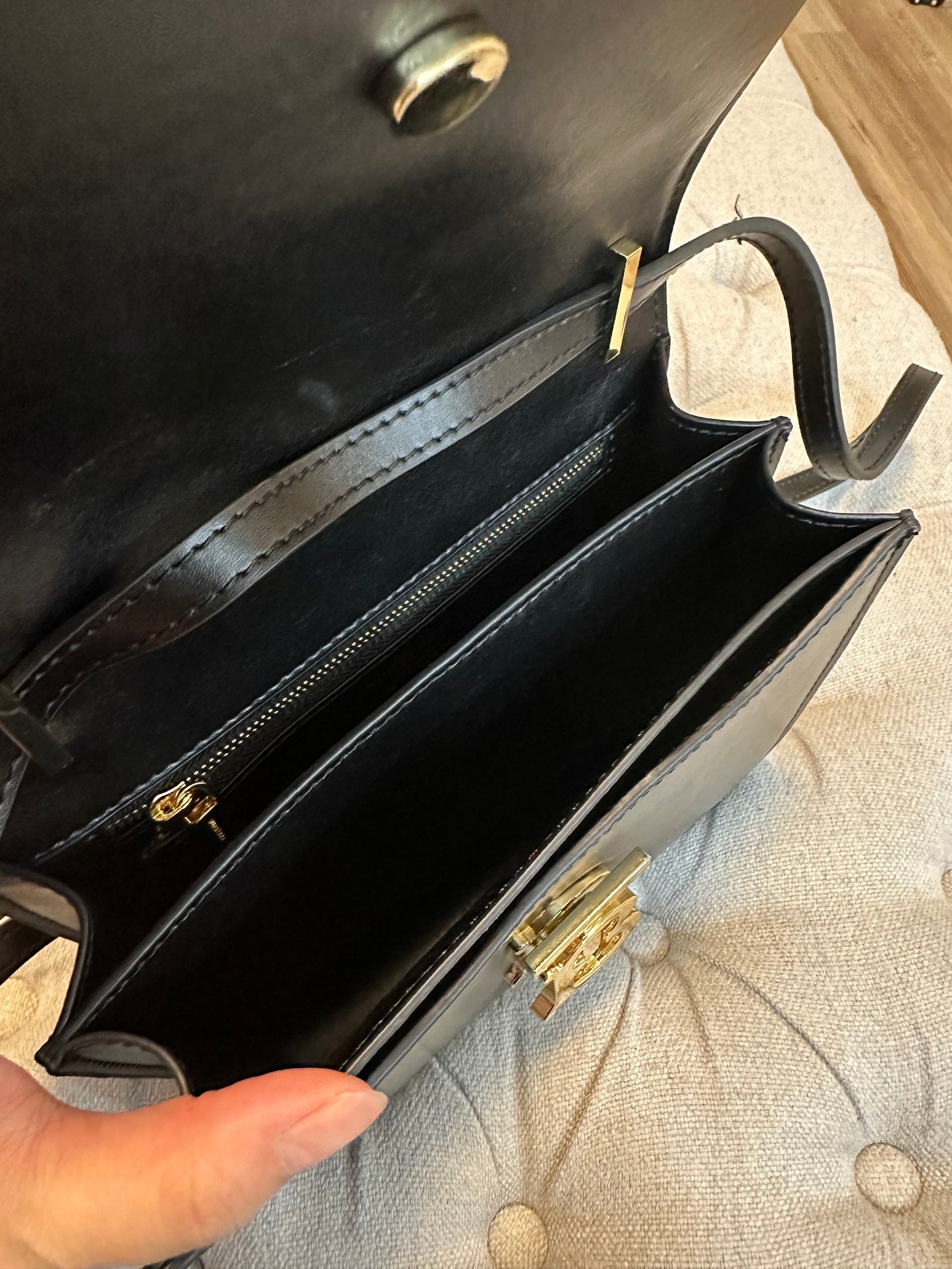 Burberry black crossbody bag