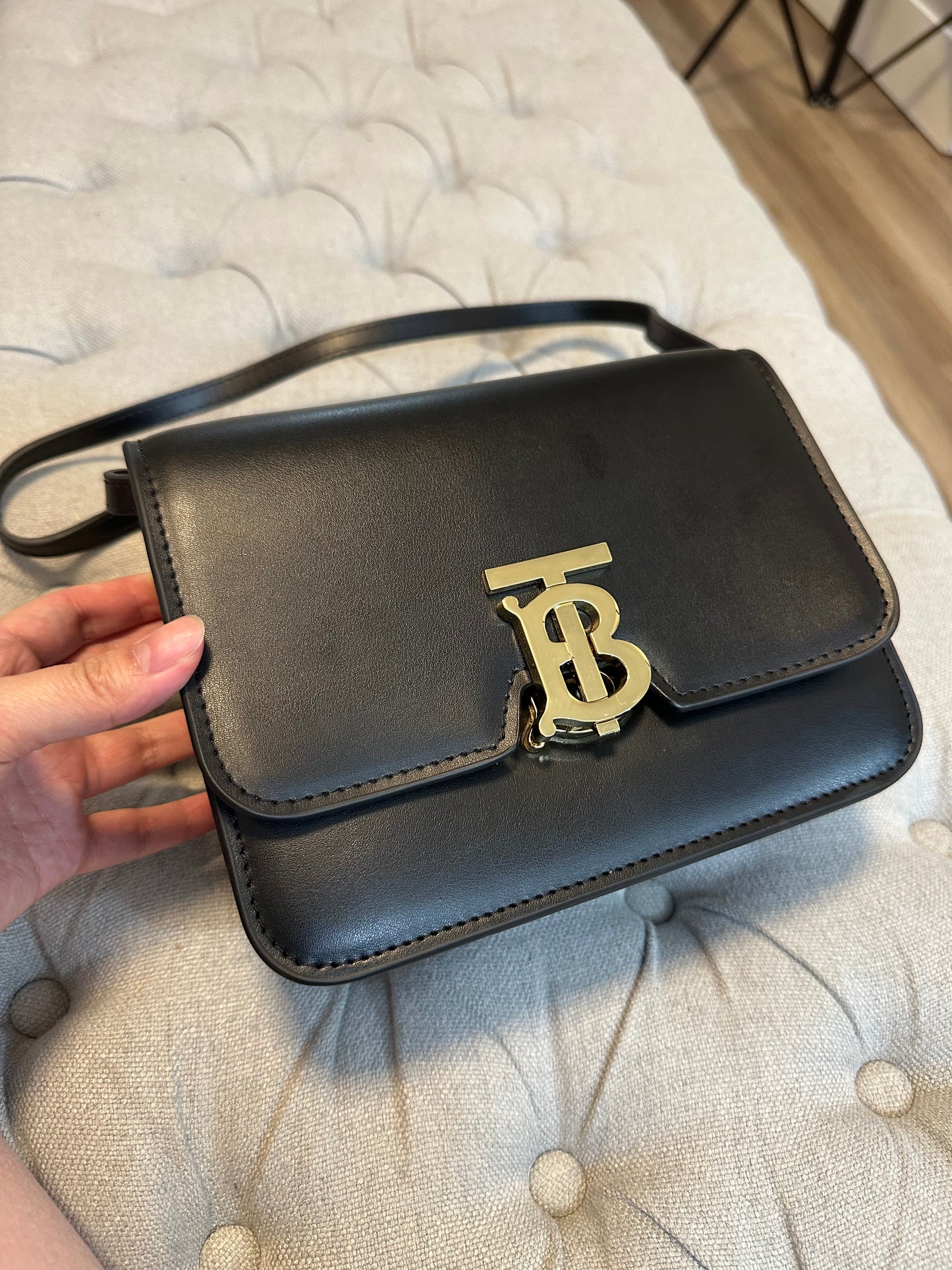Burberry black crossbody bag
