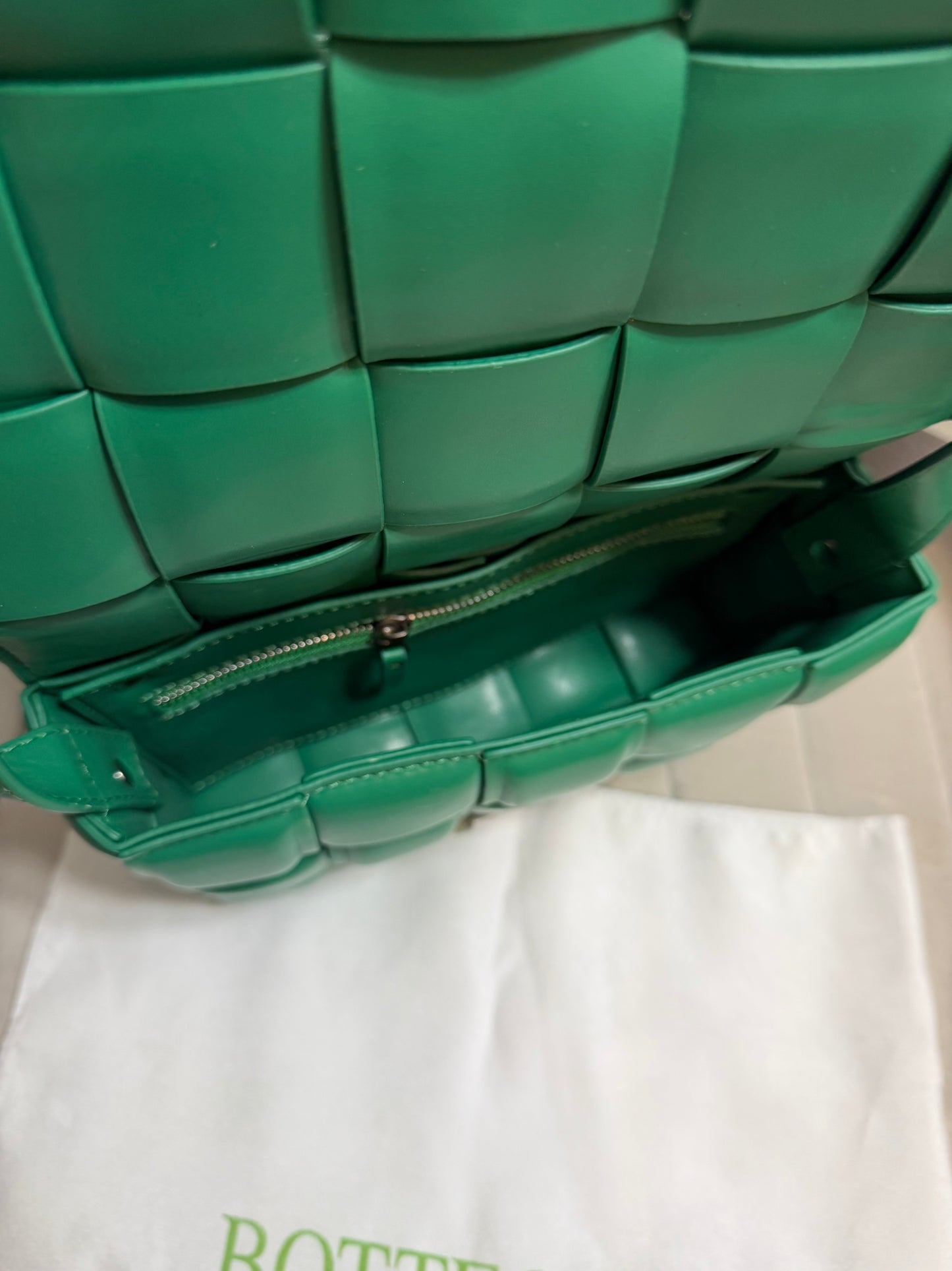 Bottega green bag