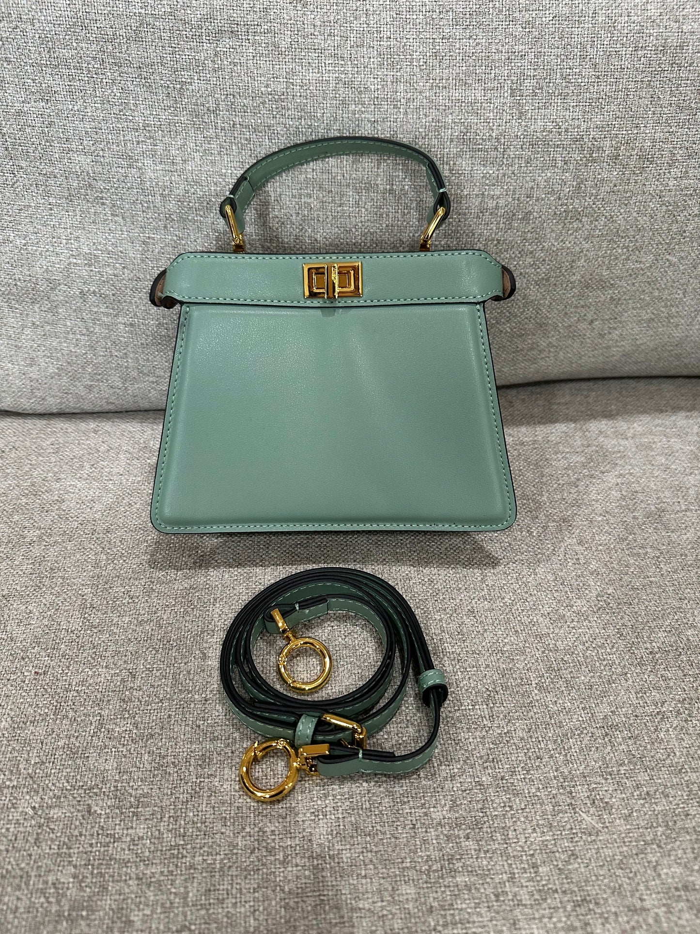 Hermes green bag