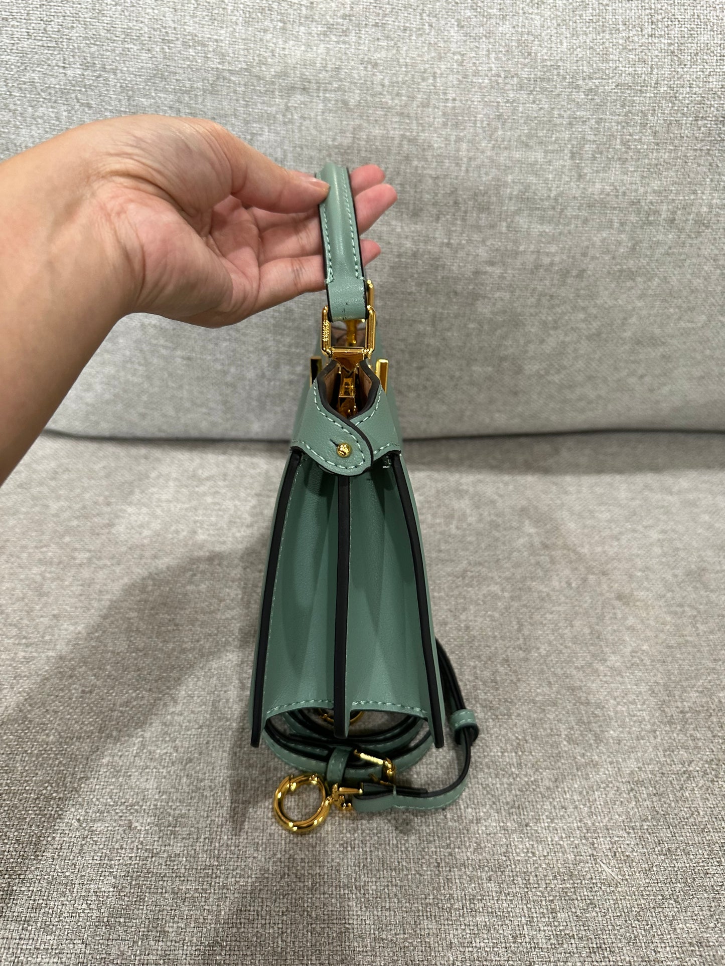 Hermes green bag