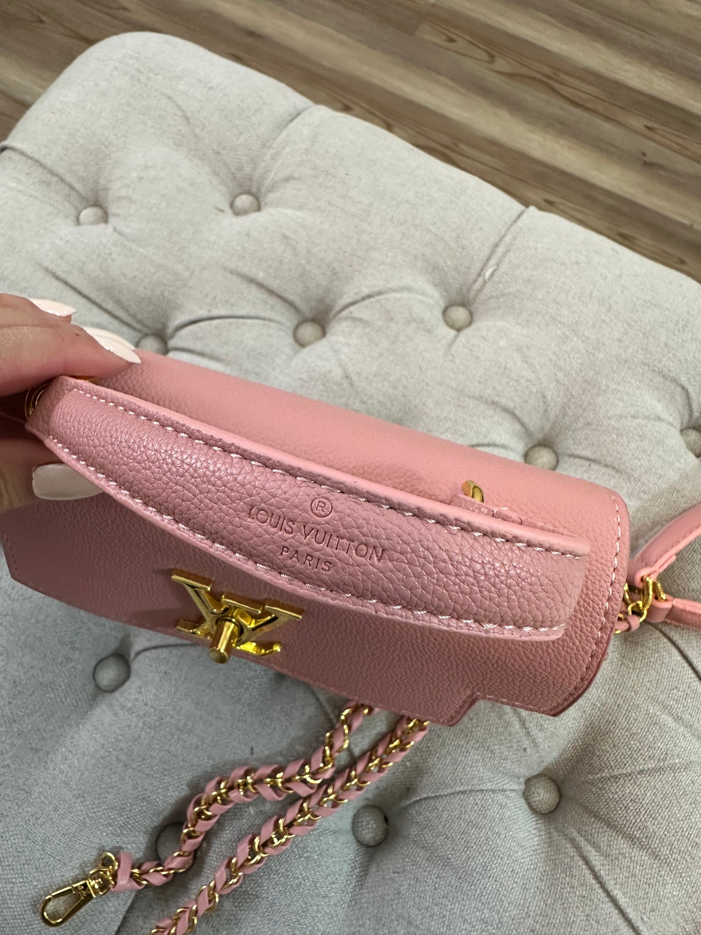 LV pink bag