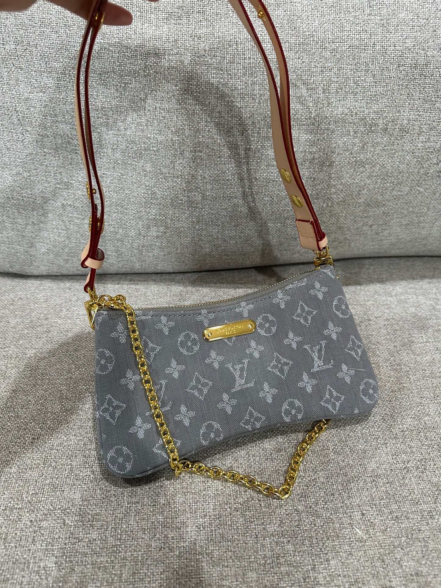 LV denim bag