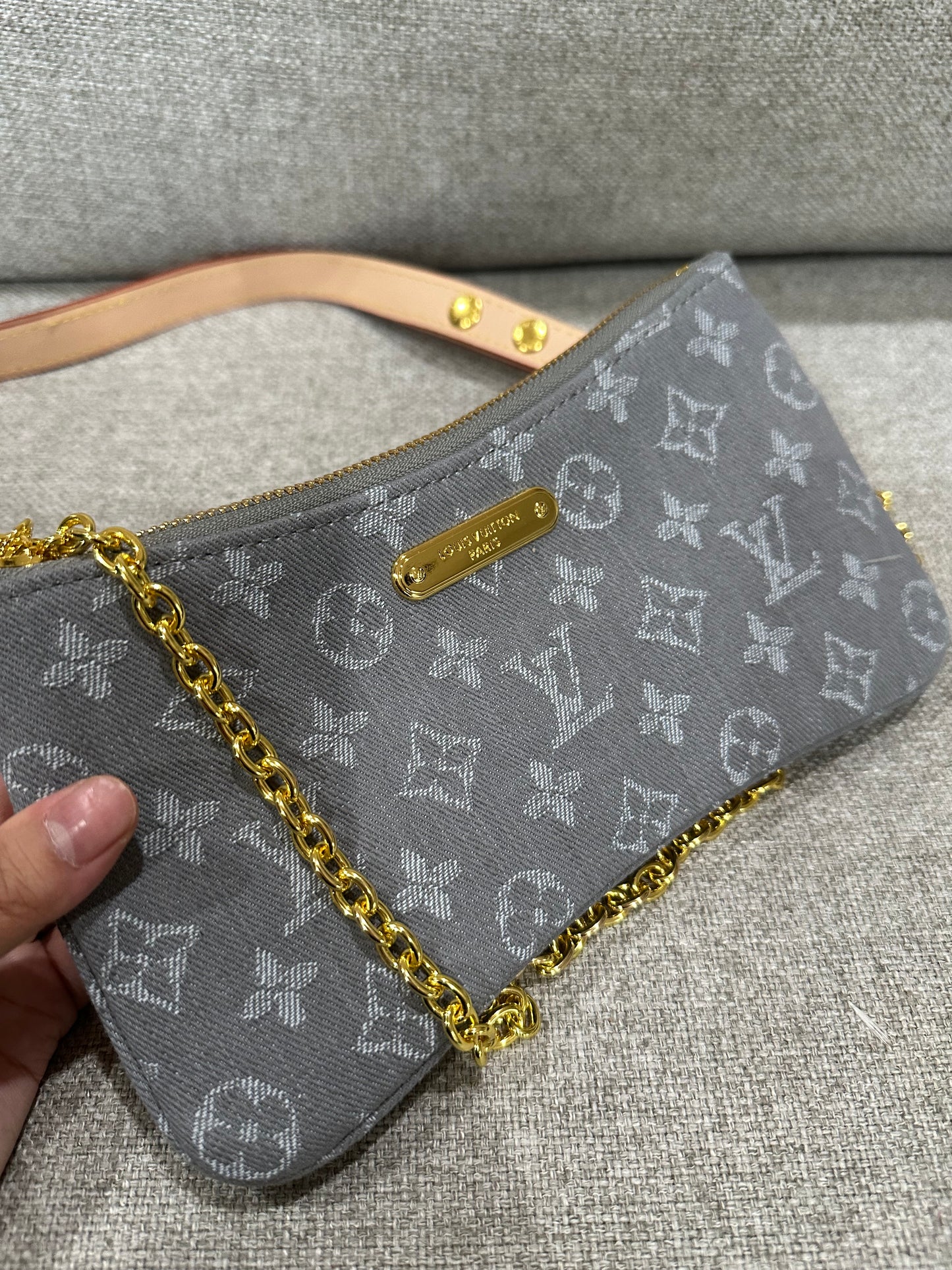LV denim bag