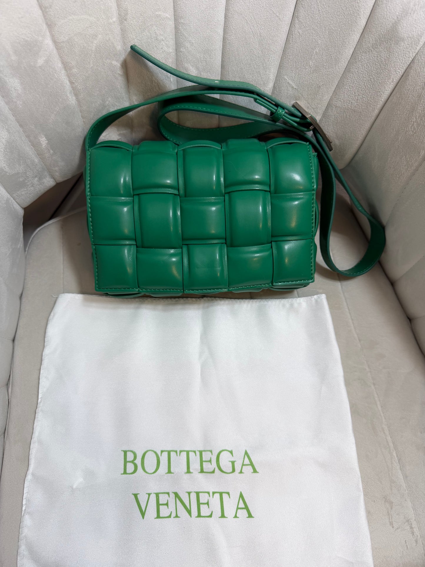 Bottega green bag