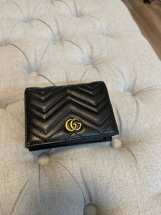 Gucci small black wallet