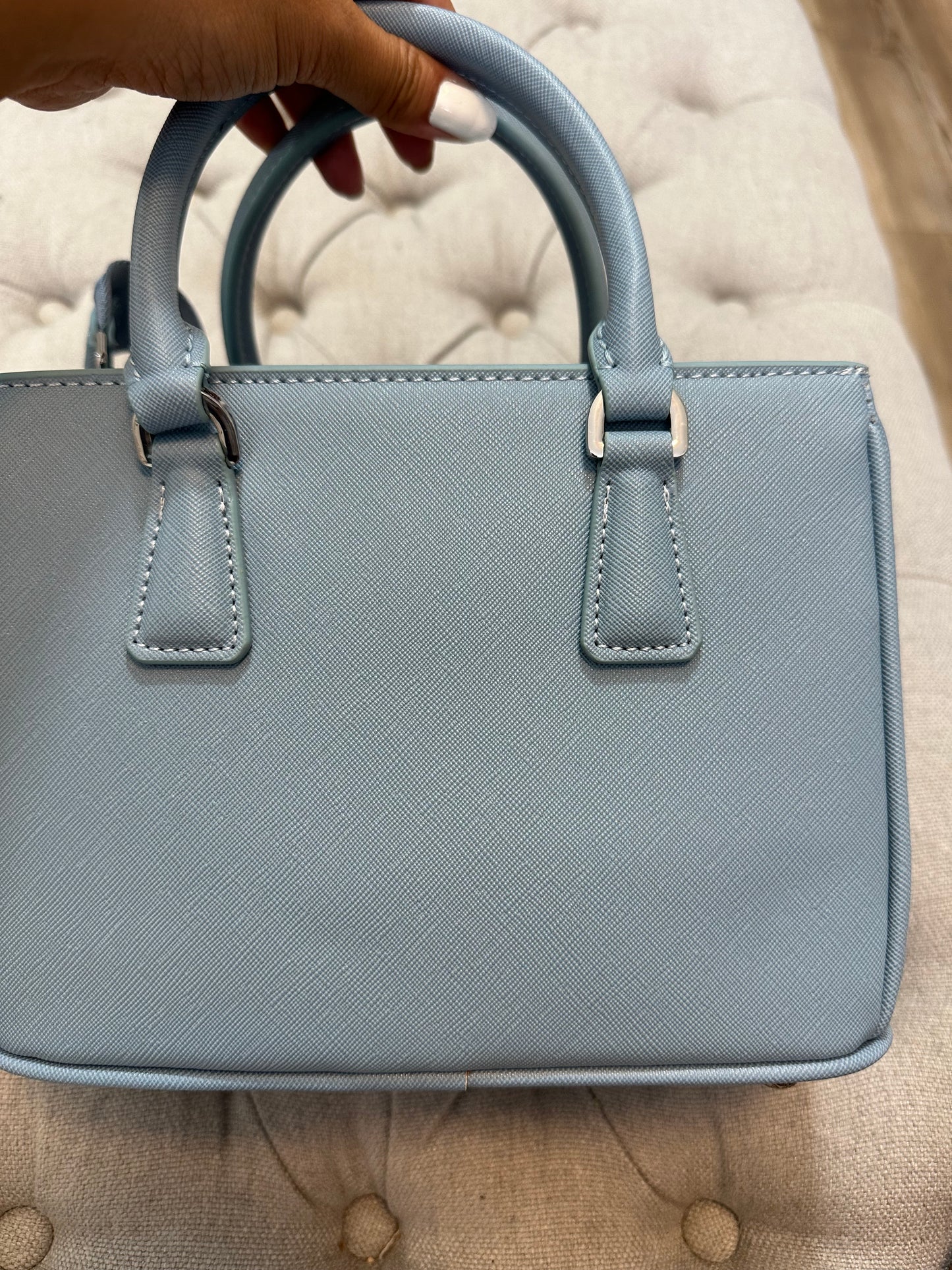 Prada blue bag