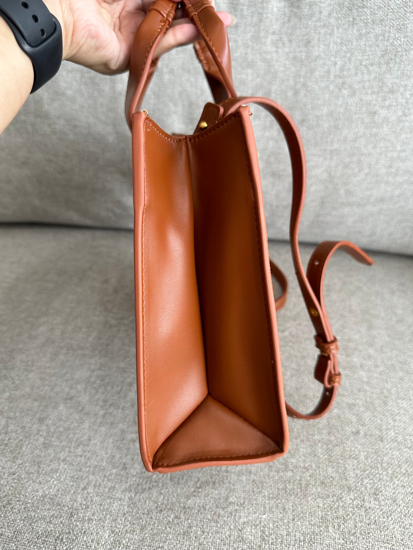 Chloe brown leather tote