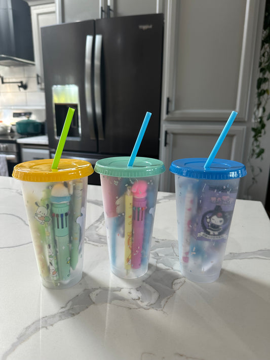 FREE Sanrio Stationery Tumbler Cups