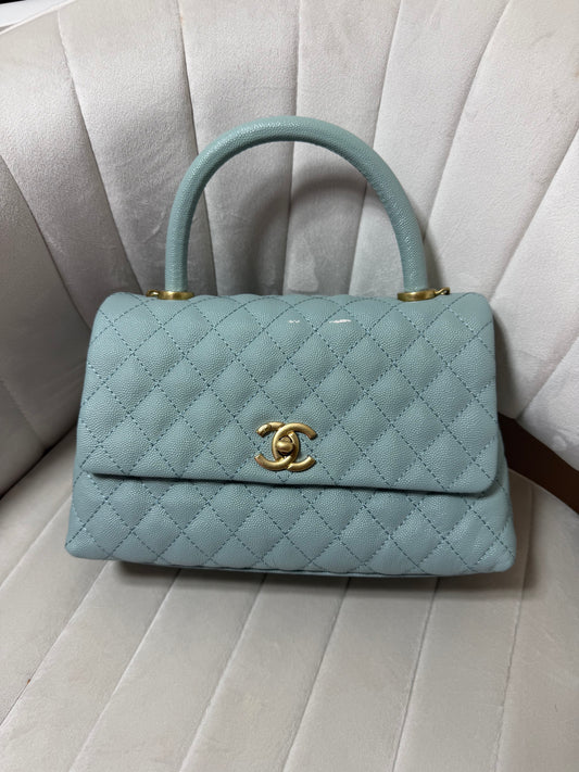 Chanel blue bag