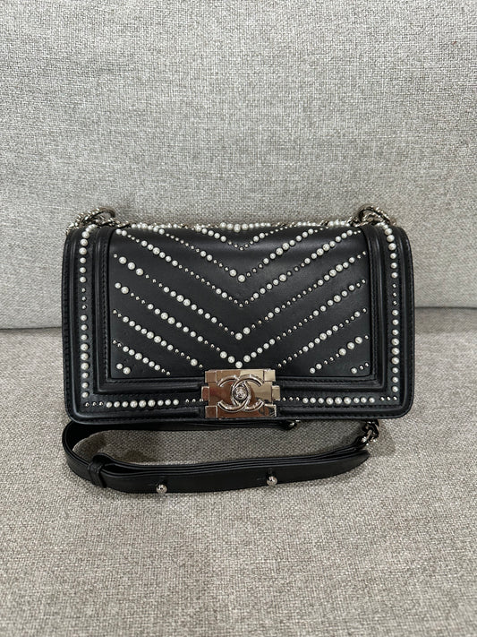 Chanel pearl bag
