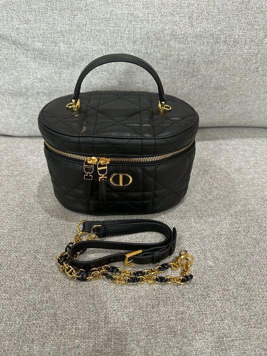 Dior black makeup case