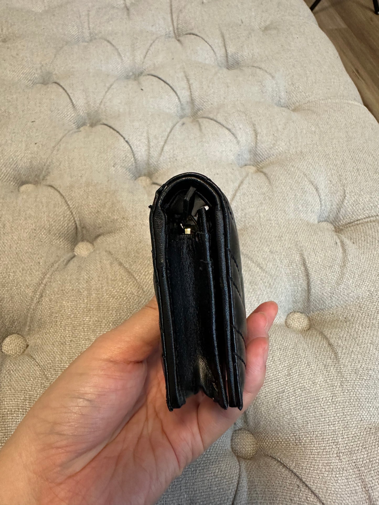 Gucci small black wallet