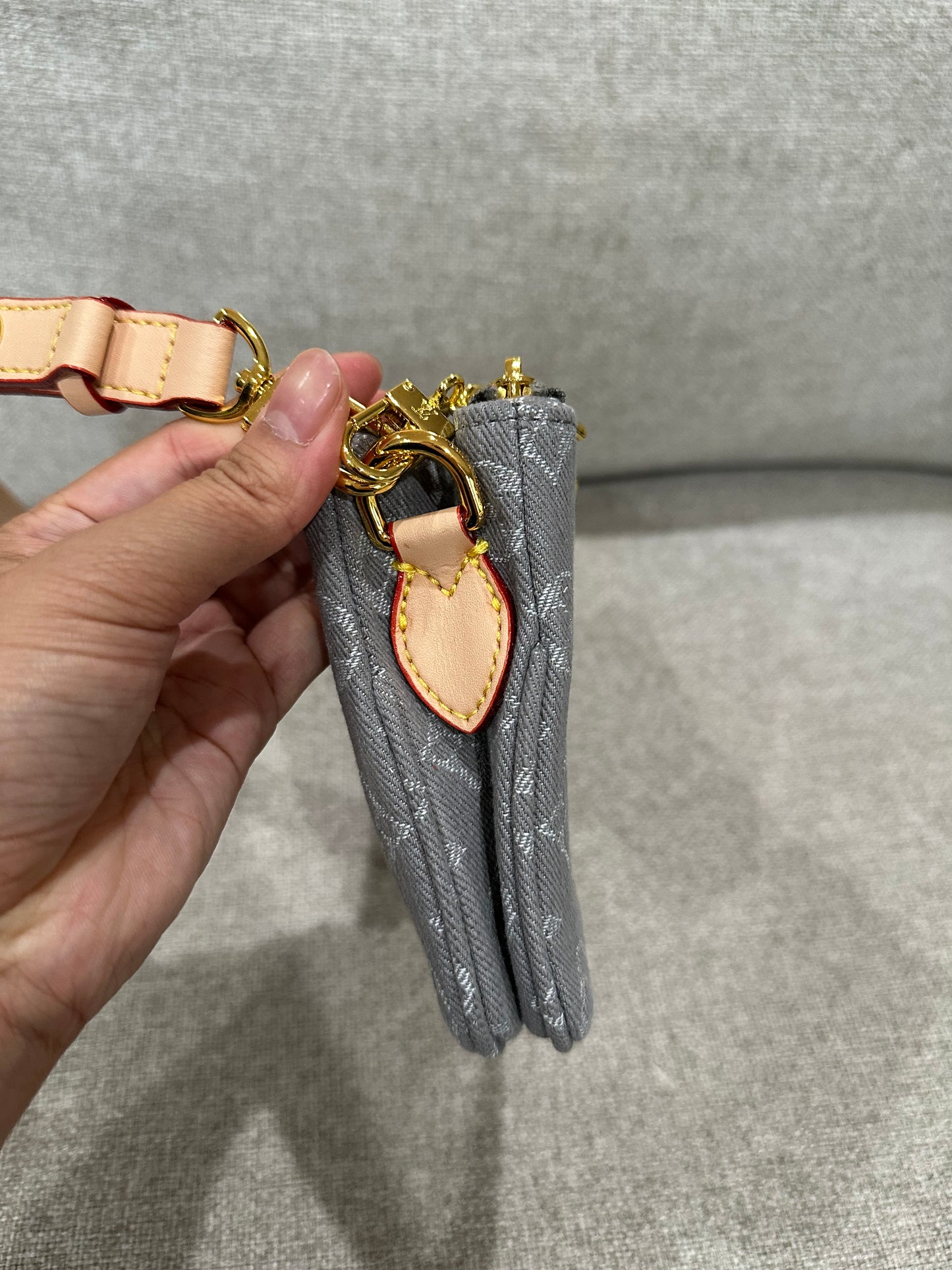 LV denim bag