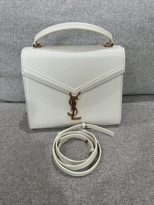 YSL white bag