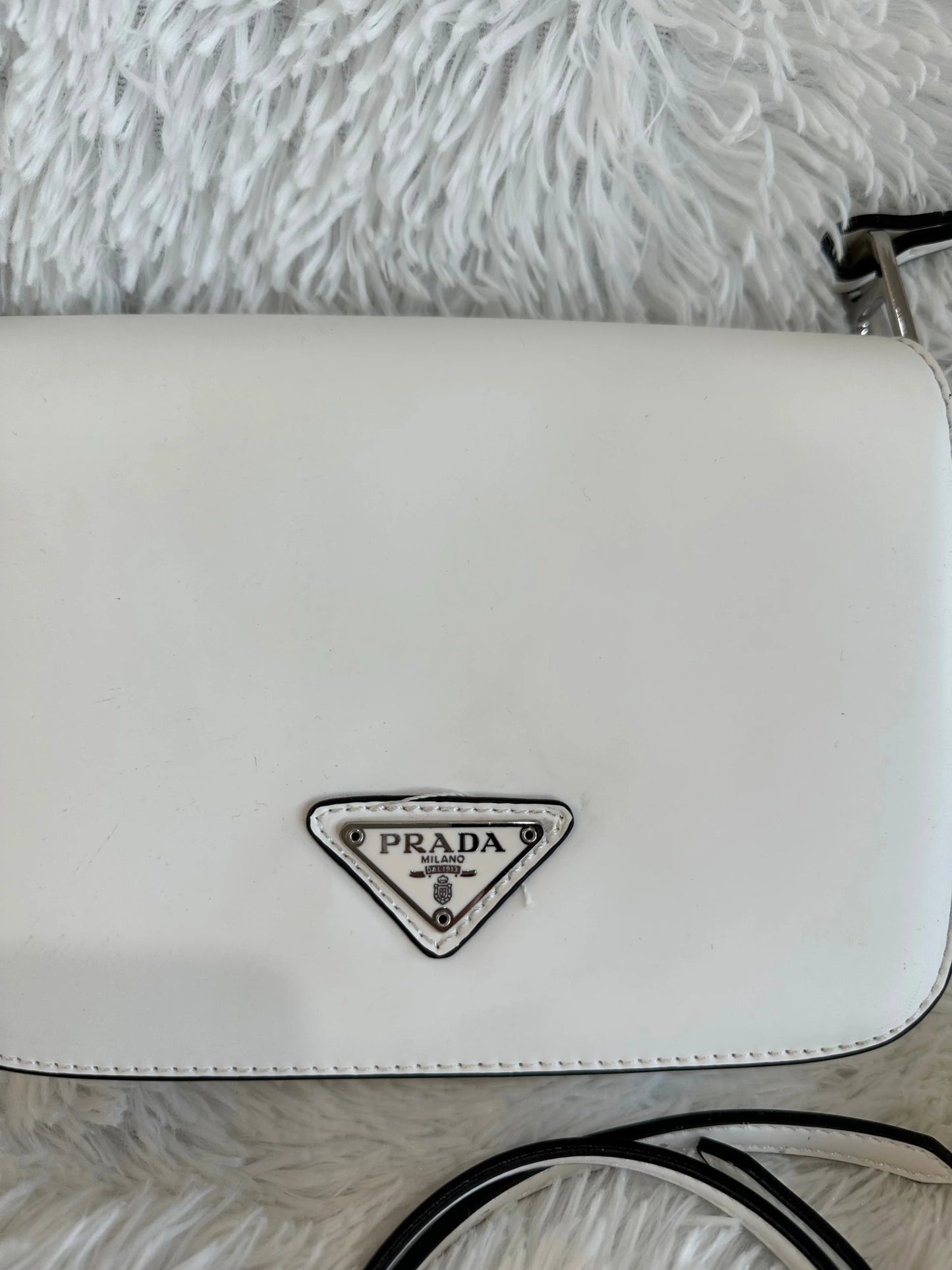 Prada white bag