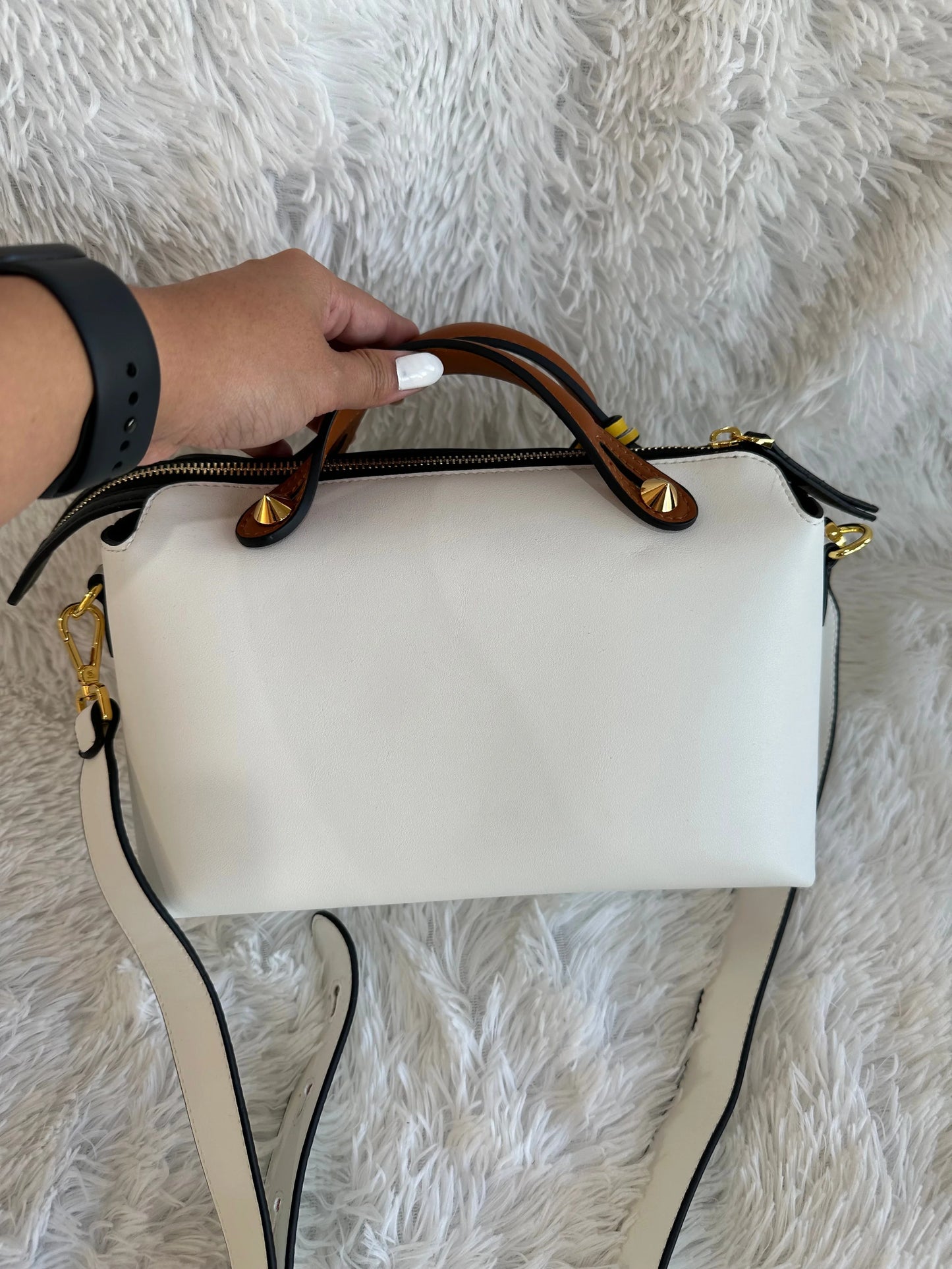 Fendi white bag