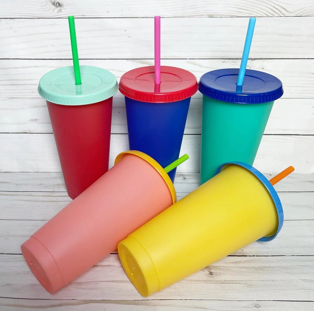 FREE 5x 24oz color changing tumblers