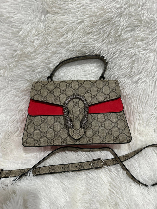 Gucci red/printed bag