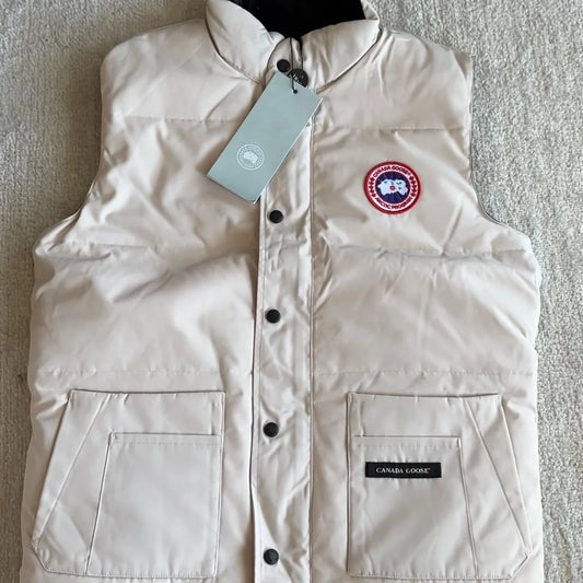 Canada Goose cream vest - Asian small