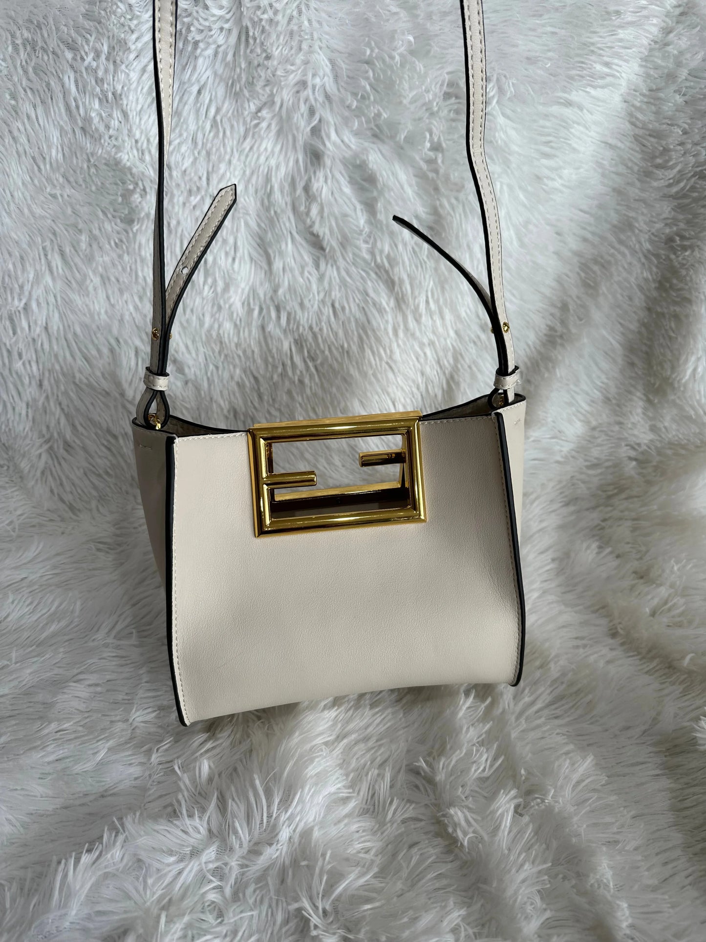 Fendi white bag