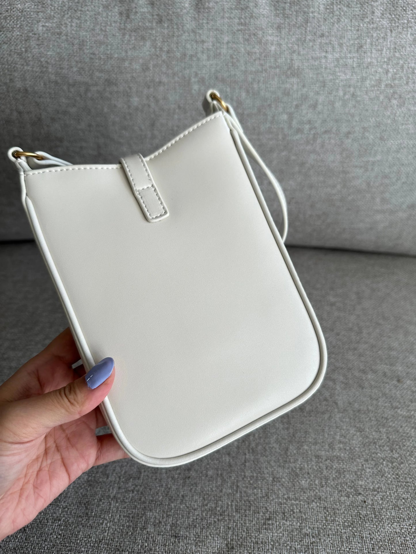 YSL mini white bag