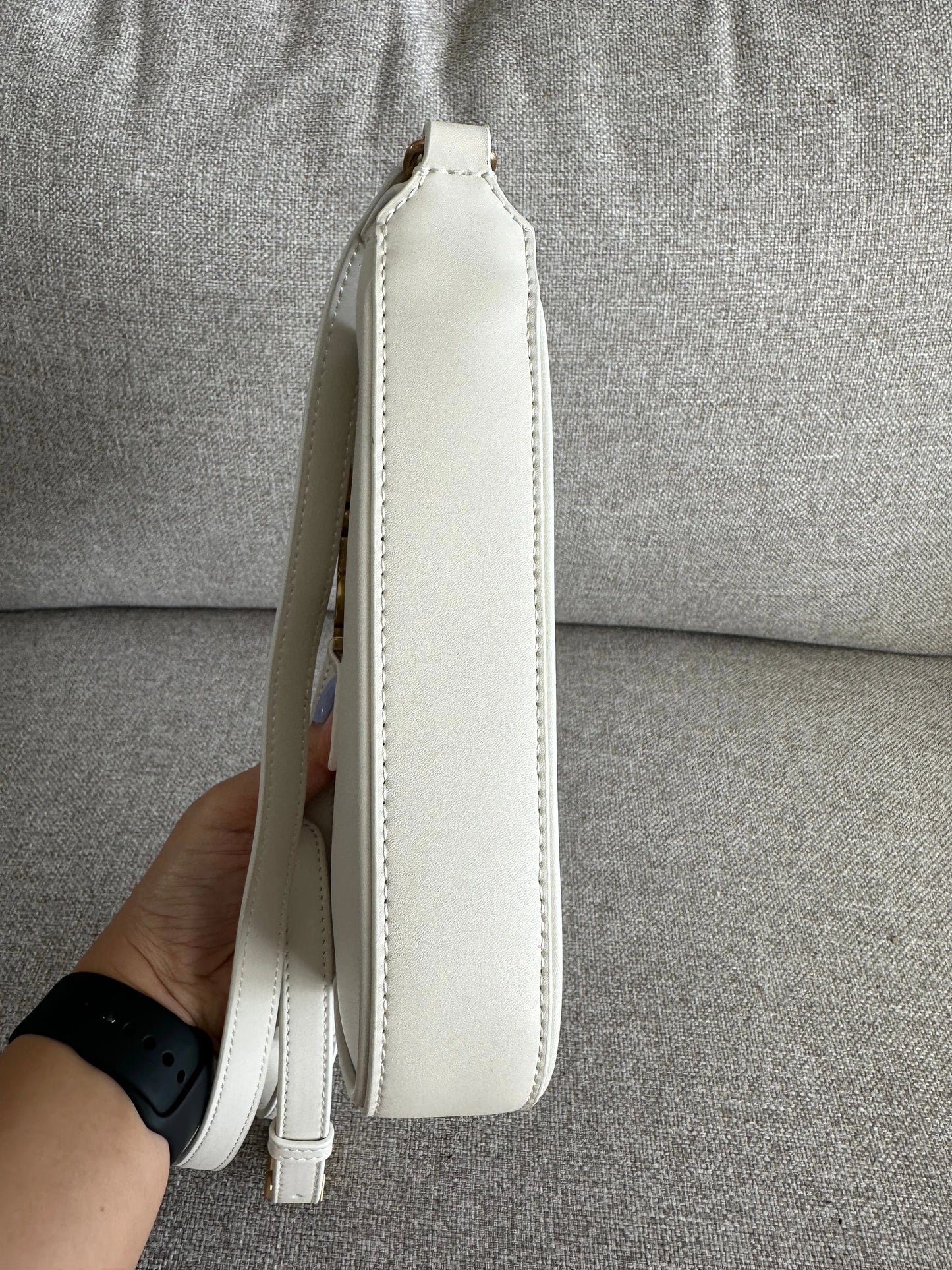 YSL mini white bag