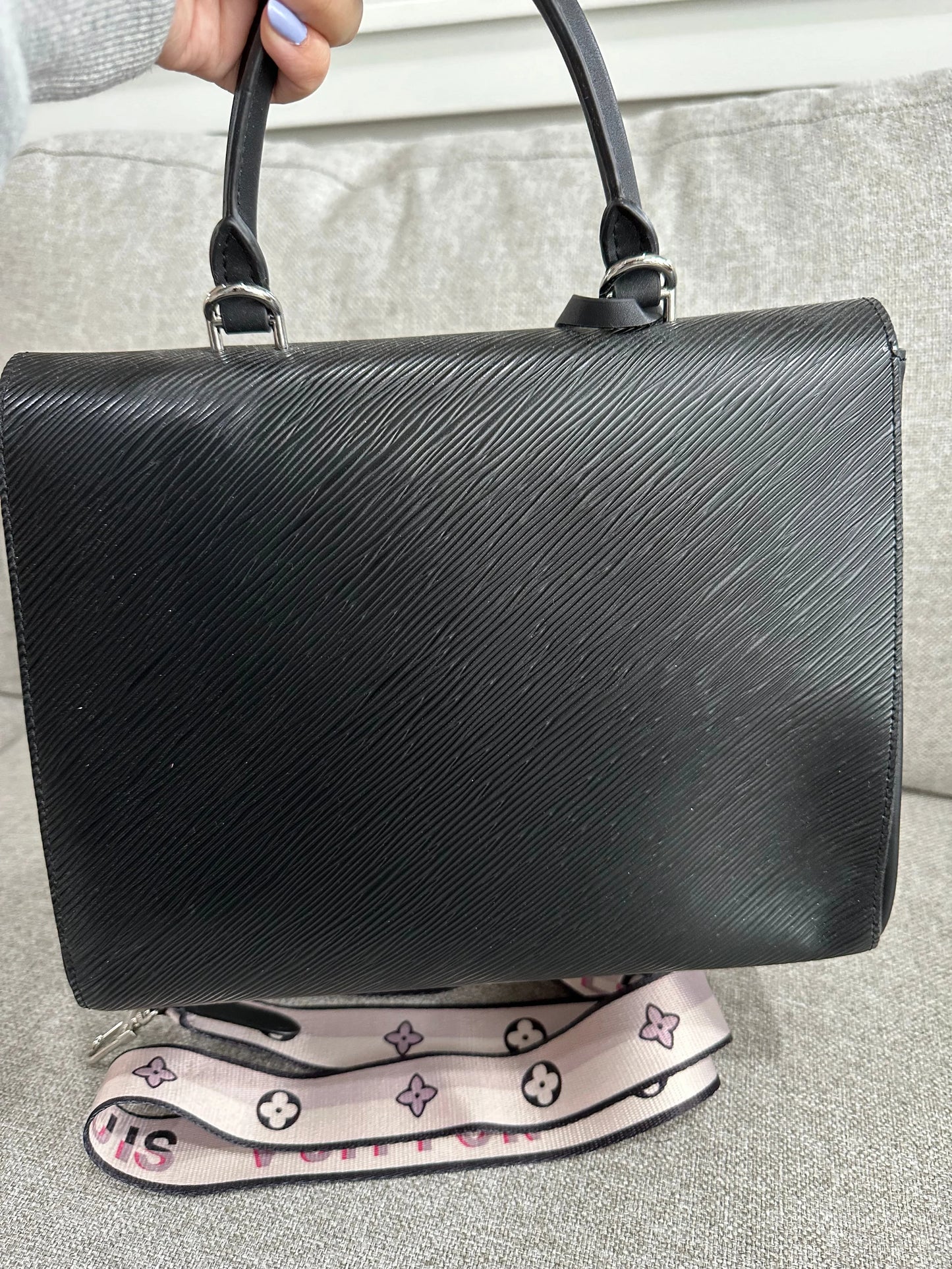 LV large black bag