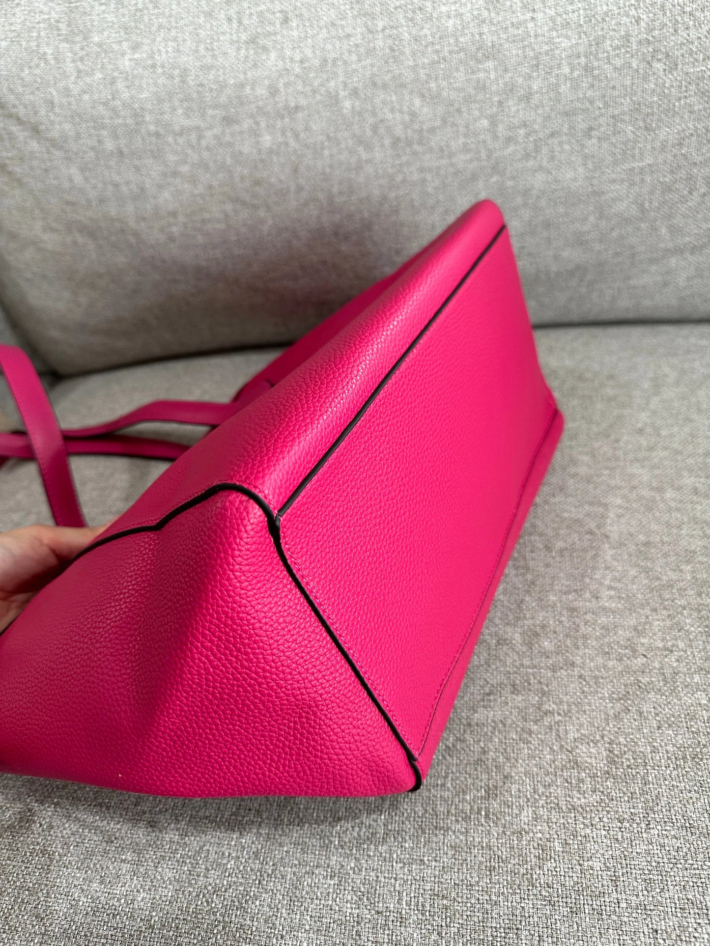 Fendi hot pink tote